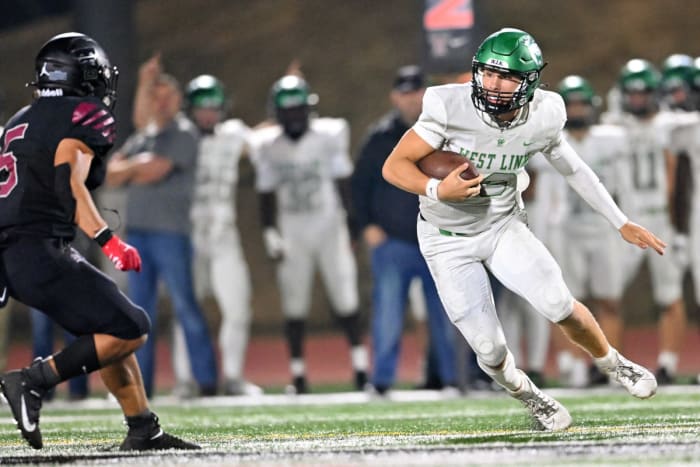 West Linn Tualatin football Oregon October 7 2022 Leon Neuschwander 12